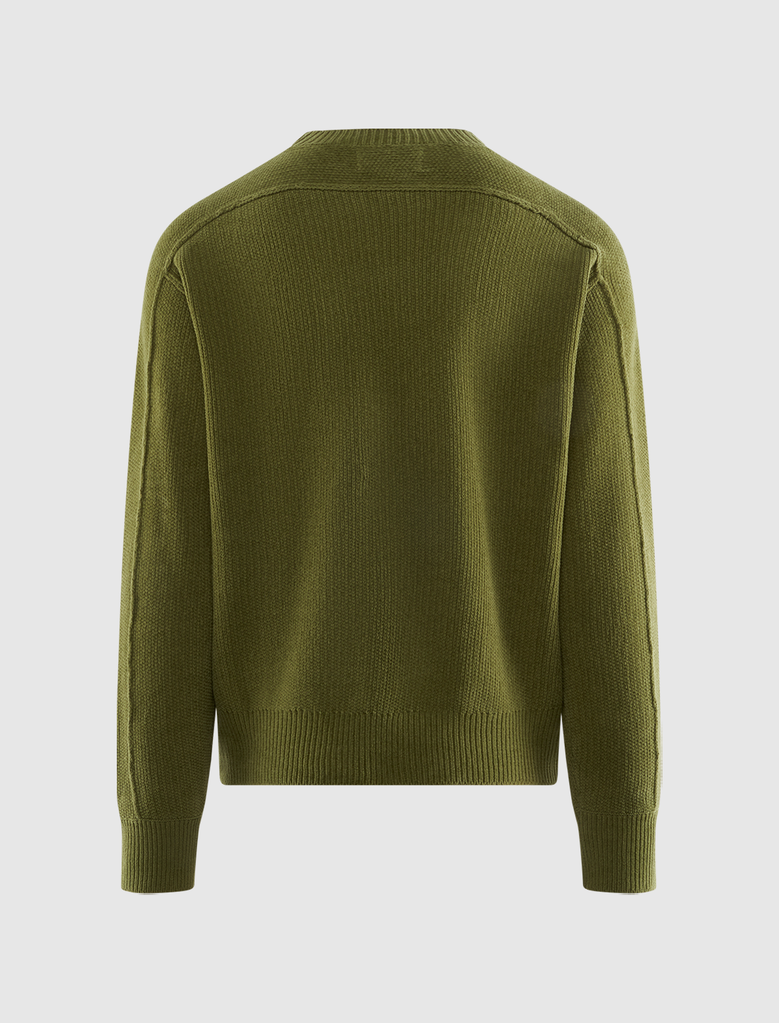 EXPOSED SEAM SWEATER