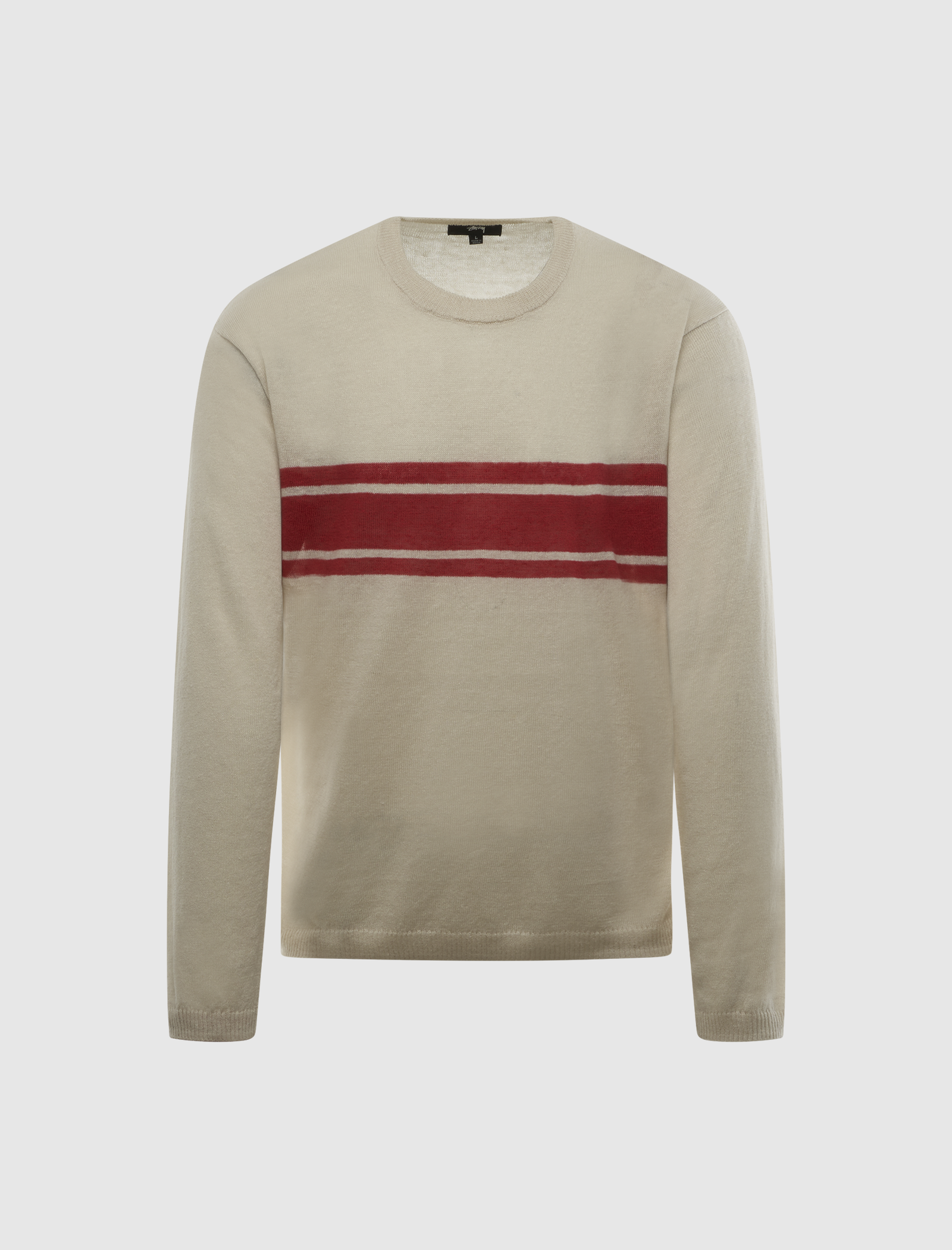 LIGHTWEIGHT STRIPED SWEATER