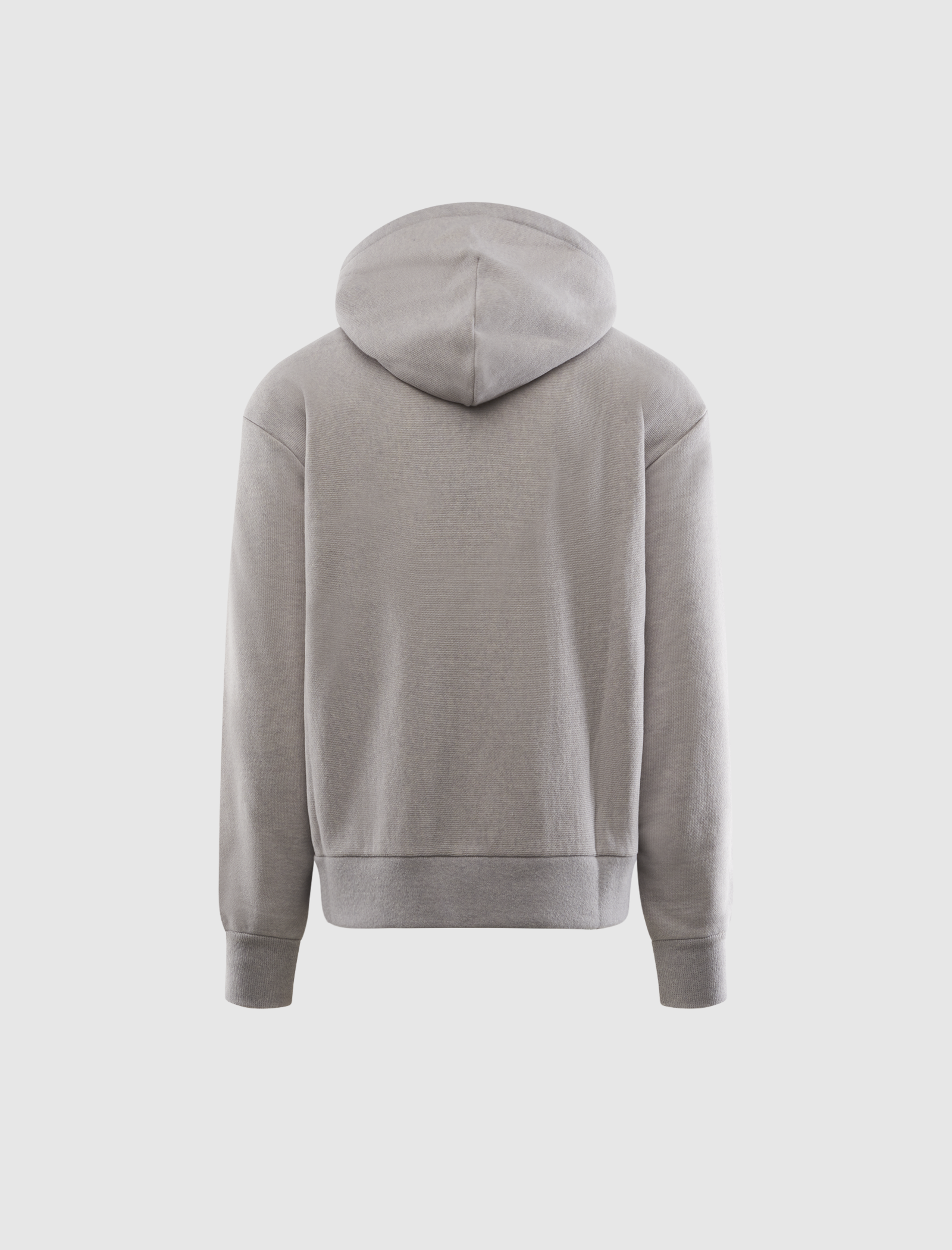 BRASS ZIP KNIT HOODIE