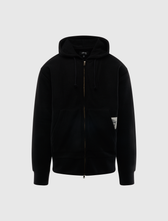 STÜSSY BRASS ZIP KNIT HOODIE