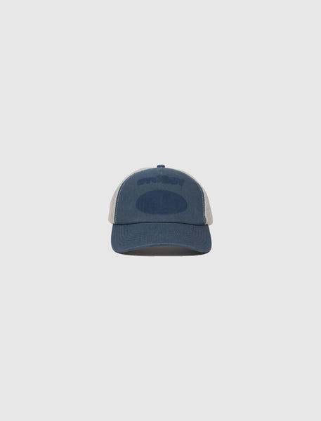 帽子 stussy GHOST LOGO TRUCKER Ghost Logo Trucker – Blue | Headwear | Stüssy