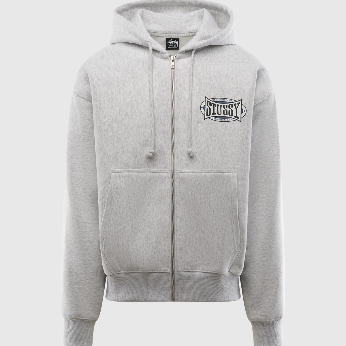 STÜSSY CHAMPION OVAL ZIP HOODIE