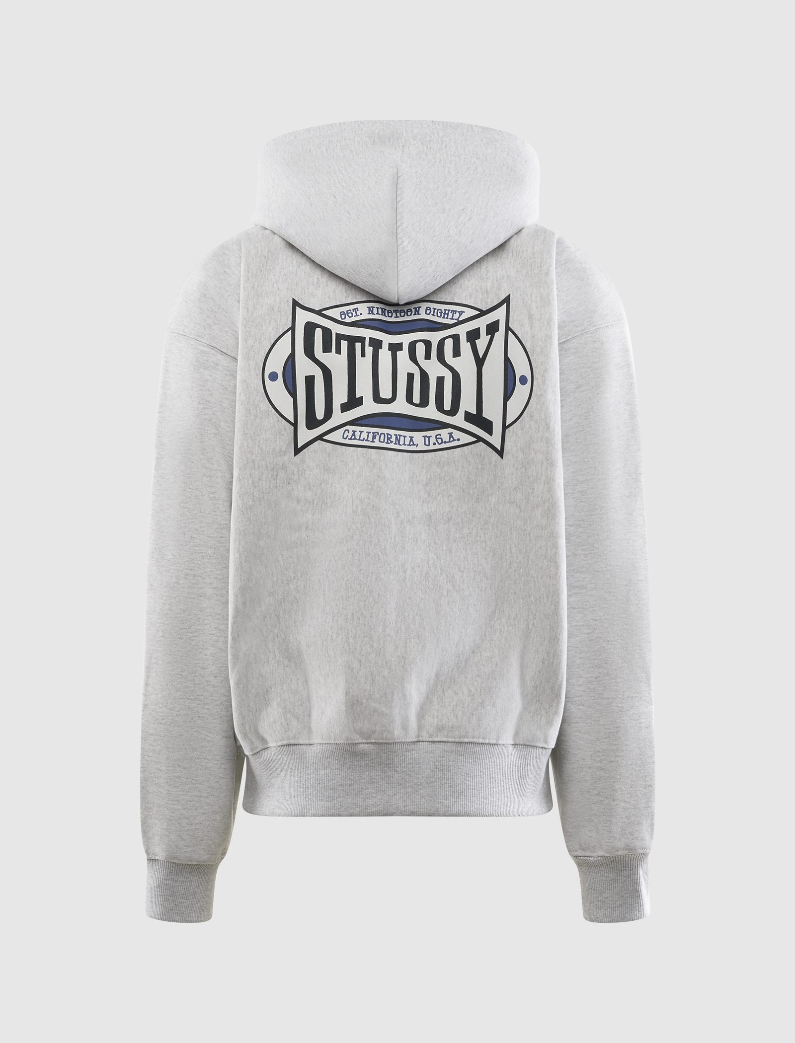 Stussy TOKYO プルオーバーパーカー グレー Sサイズ STUSSY ジップアップ パーカー グレー Stussy TOKYO プルオーバー