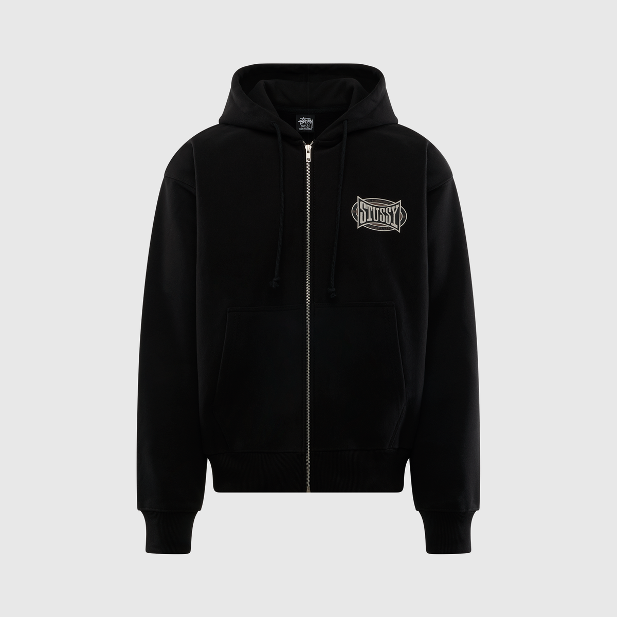STÜSSY CHAMPION OVAL ZIP HOODIE