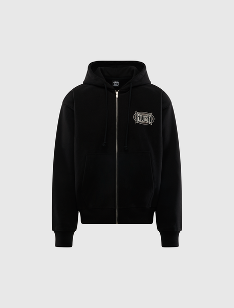 STÜSSY CHAMPION OVAL ZIP HOODIE