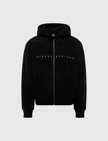 STÜSSY S BOX ZIP HOODIE
