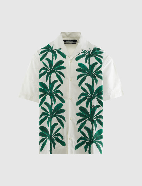 JACQUEMUS ジャックムス  La Chemise Plidao ｺｯﾄﾝ ﾛｺﾞ ﾎﾟﾌﾟﾘﾝ ｼｬﾂ 38 JACQUEMUS ジャックムス La Chemise Plidao コットン ロゴ ポプリン