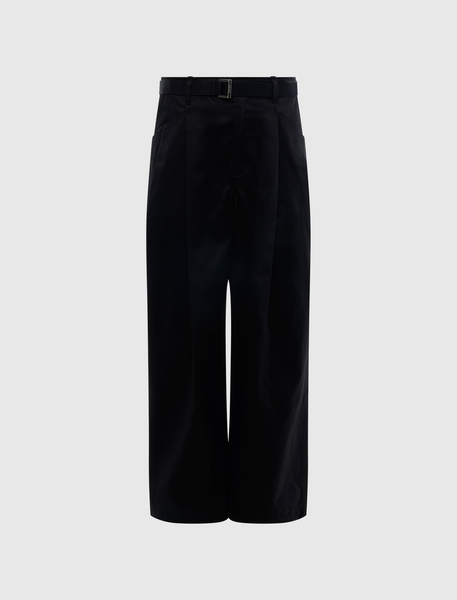 SACAI COTTON CHINO PANTS