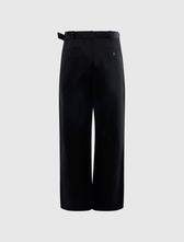 新品 26ss sacai cotton chino Black 2 SACAI COTTON CHINO PANTS