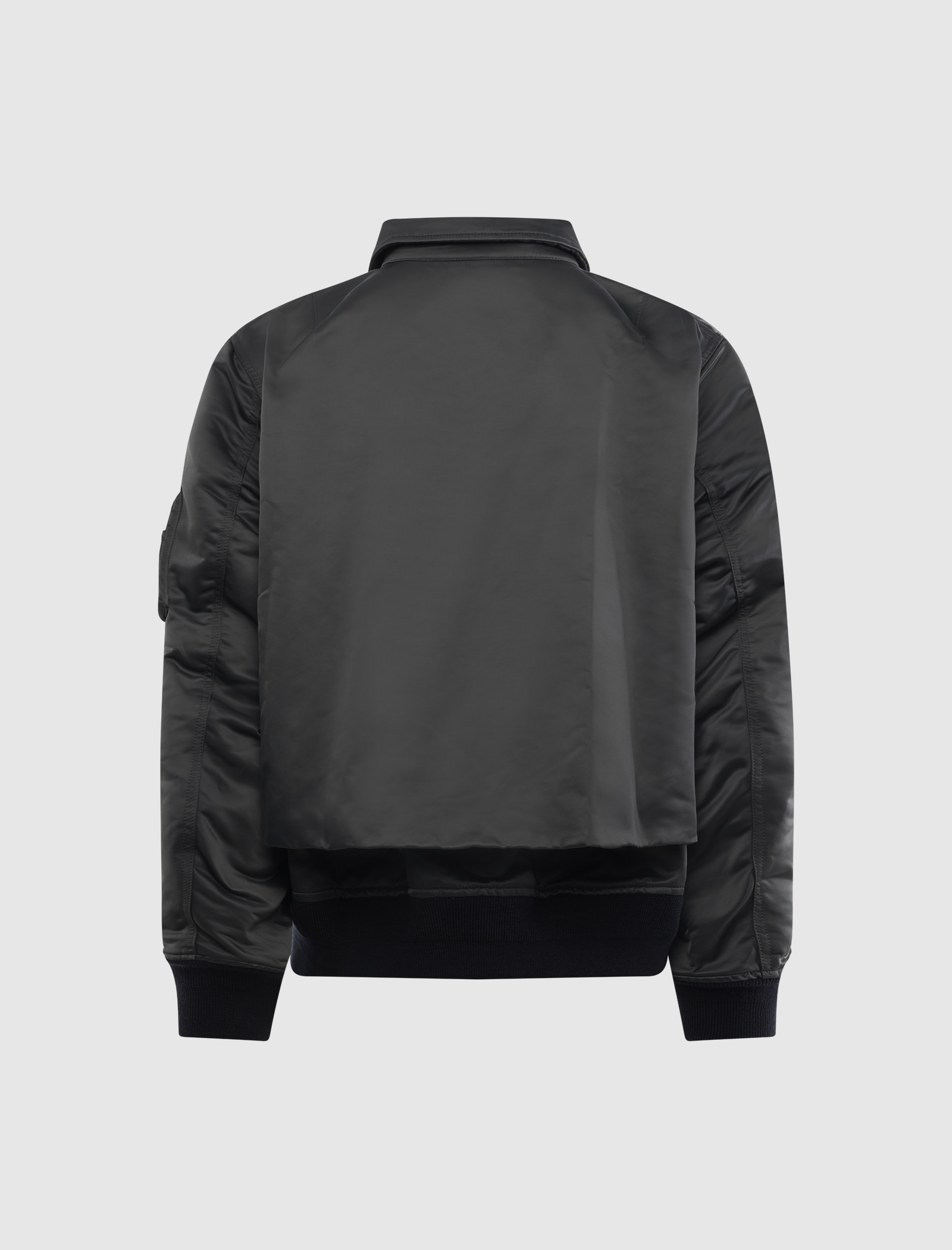 Sacai - Wool Surge X Nylon Twill Blouson | HBX