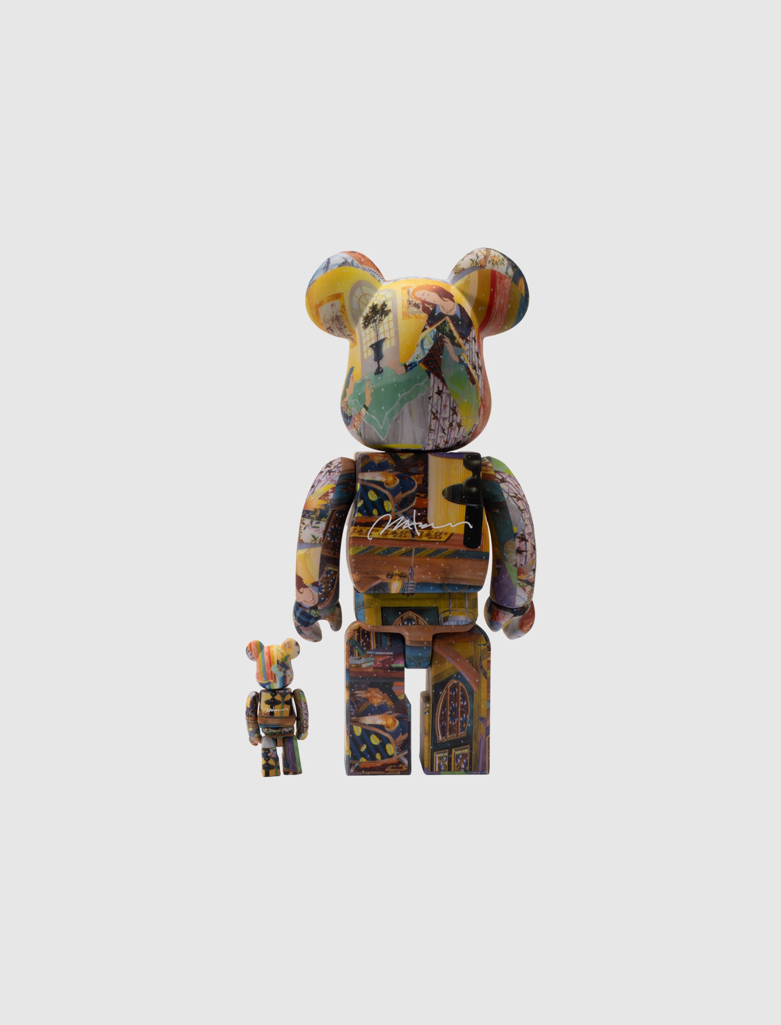 MEDICOM BE@RBRICK TOMOKAZU MATSUYAMA 100％ & 400％