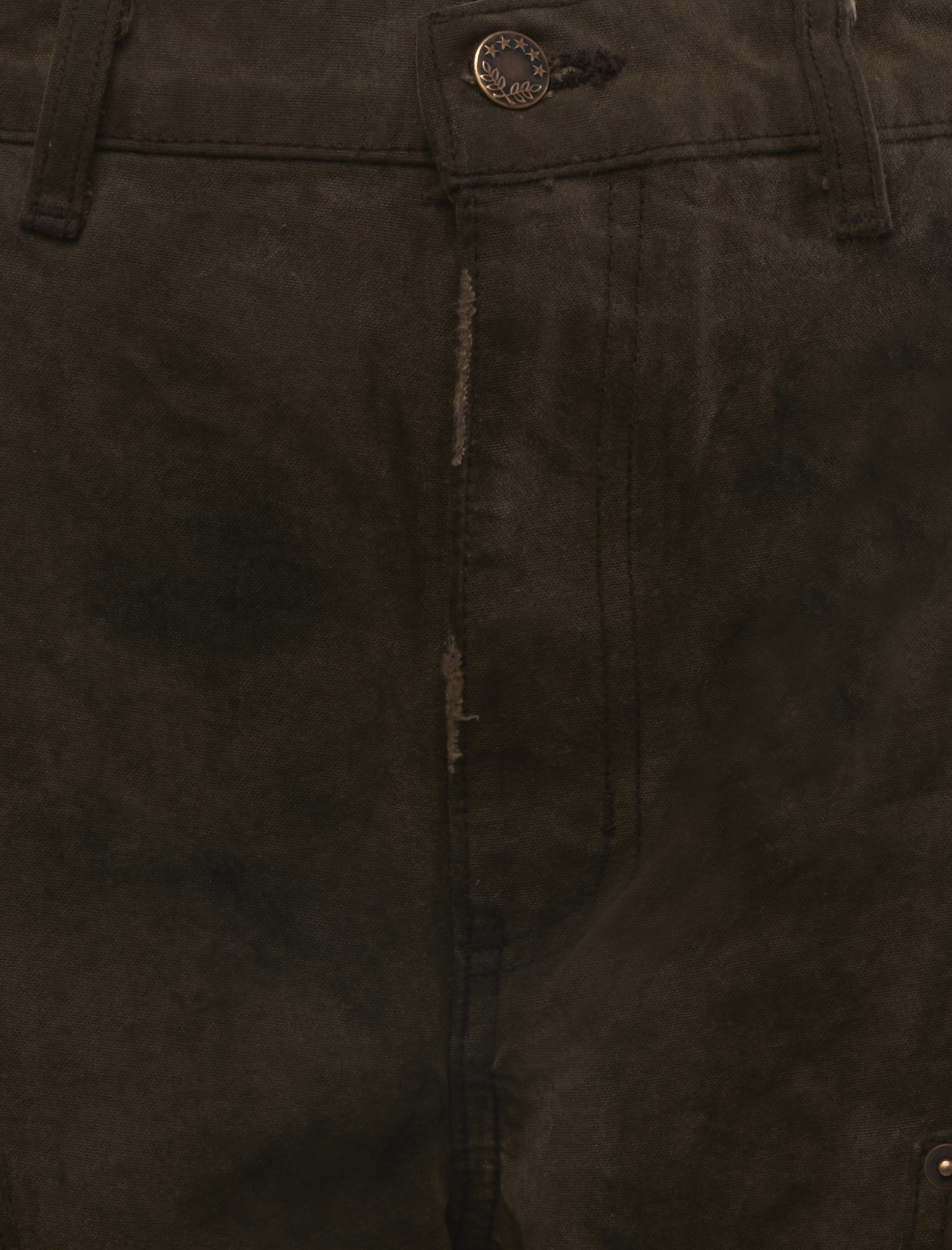 SINNED 4 NOTHING WAXED CANVAS DOUBLE KNEE SHORT