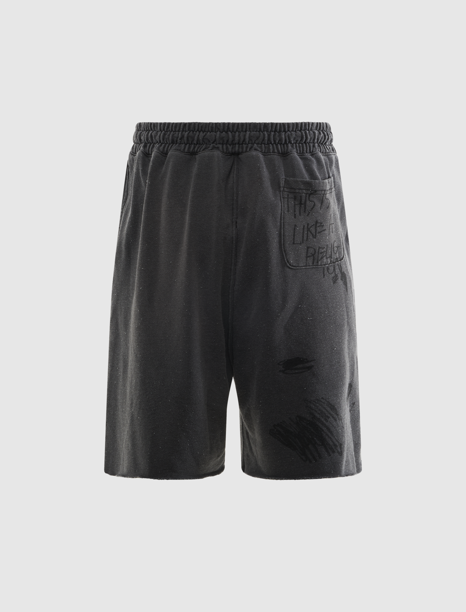 CARRYING THE MESSAGE SWEATSHORT