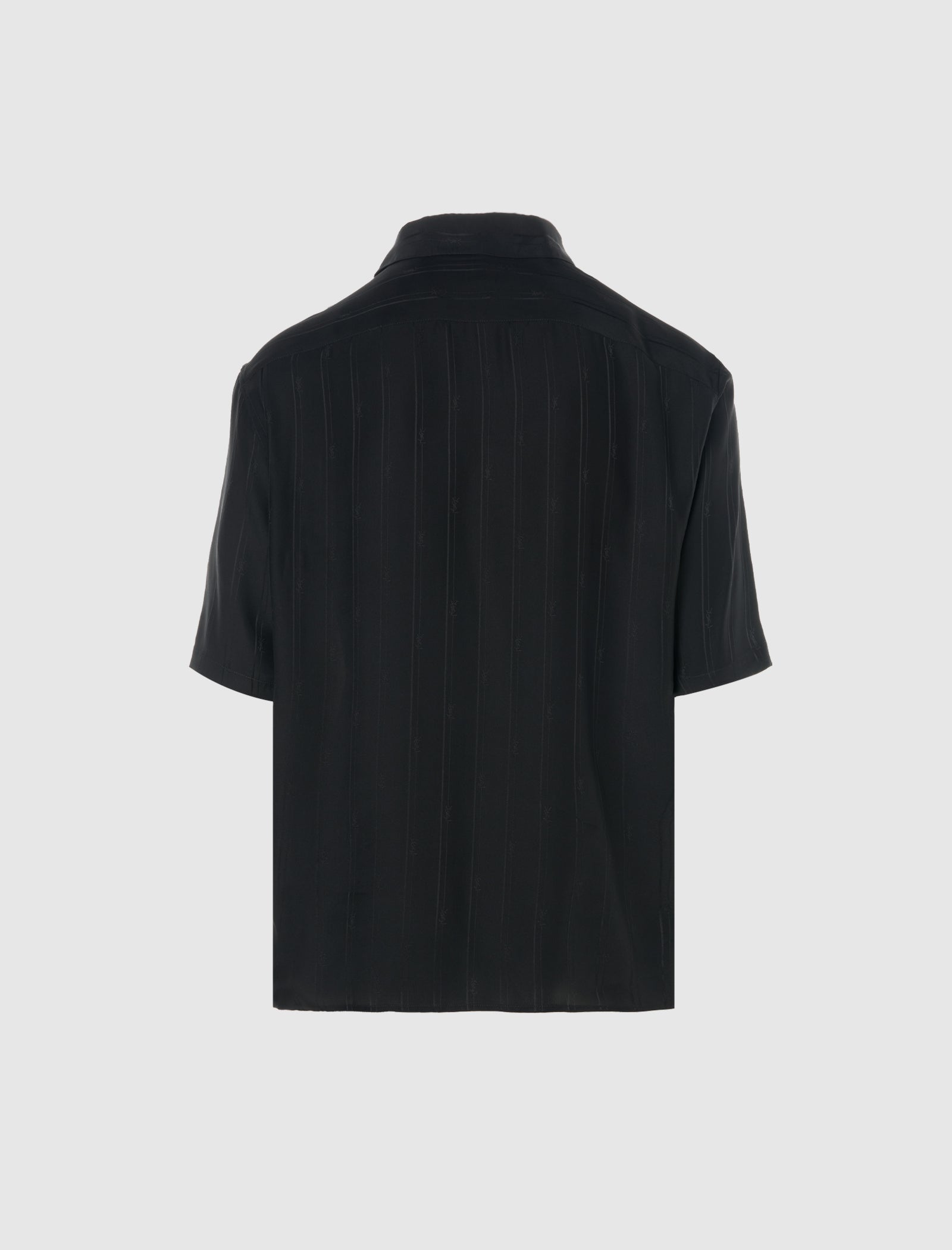 ysl dress shirts SAINT LAURENT YSL SHORT SLEEVE WOVEN SHIRT