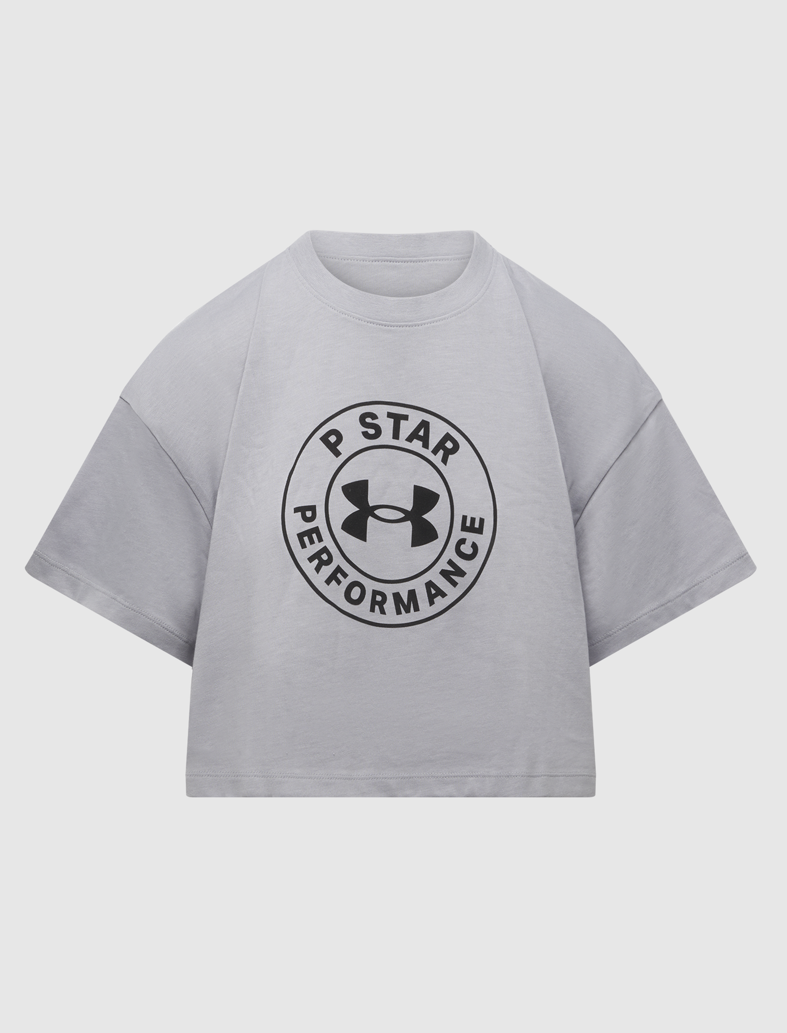 P-STAR WOMEN'S OVERSIZED CROP TEE
