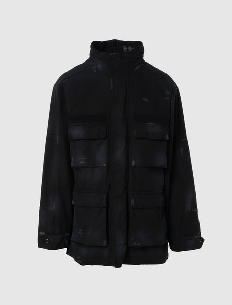 ジャケット・アウター Balenciaga by A. Wang Military Mods Coat BALENCIAGA DOUBLE FRONT MILITARY PARKA