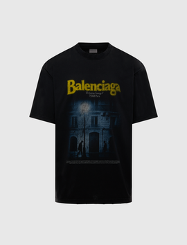 BALENCIAGA THE ADDRESS MEDIUM FIT T-SHIRT