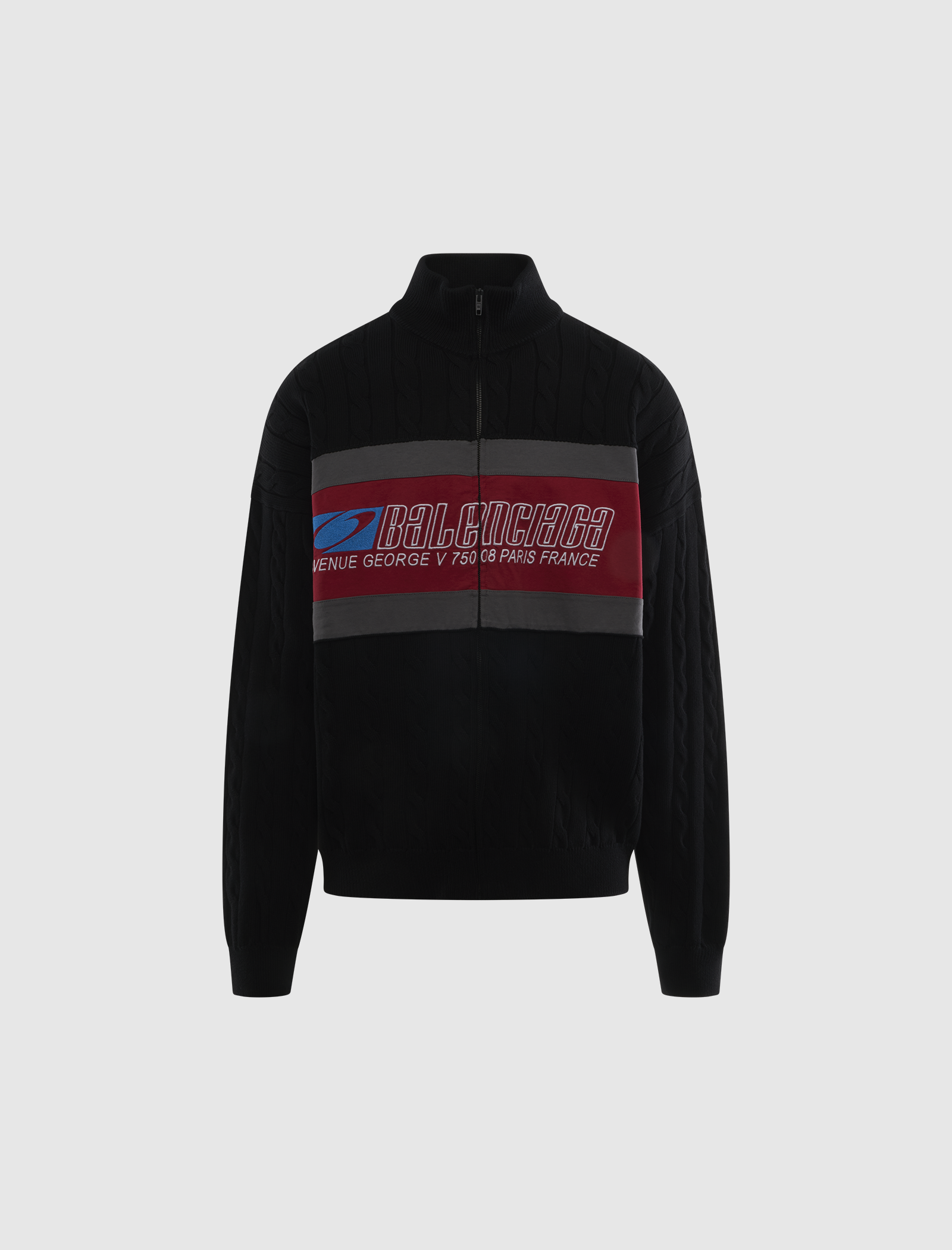 SPORTY ZIP-UP CARDIGAN