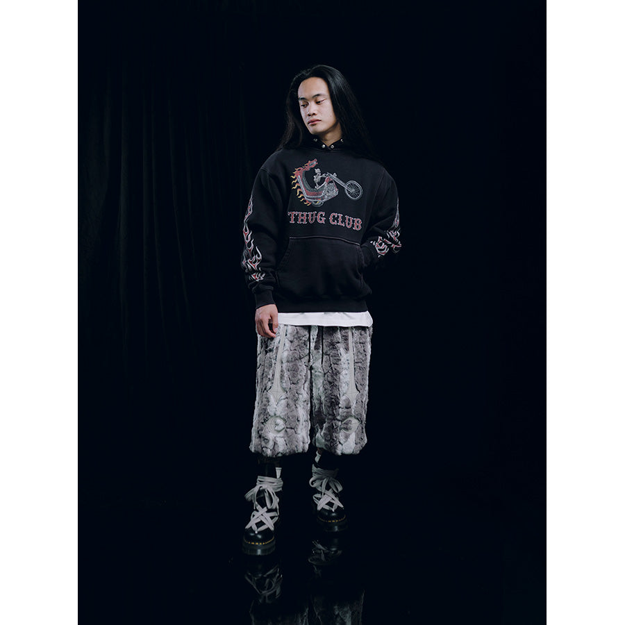Thug Club black sweater THUG CLUB - Armour Hoodie | HBX
