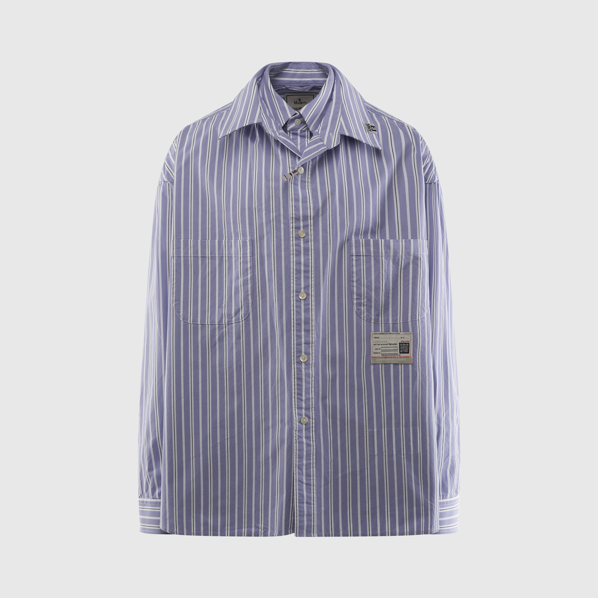 トップス MIHARA YASUHIRO Front Layerd Shirts MAISON MIHARA YASUHIRO FRONT LAYERED SHIRT
