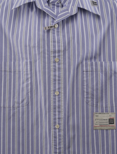 MAISON MIHARA YASUHIRO FRONT LAYERED SHIRT