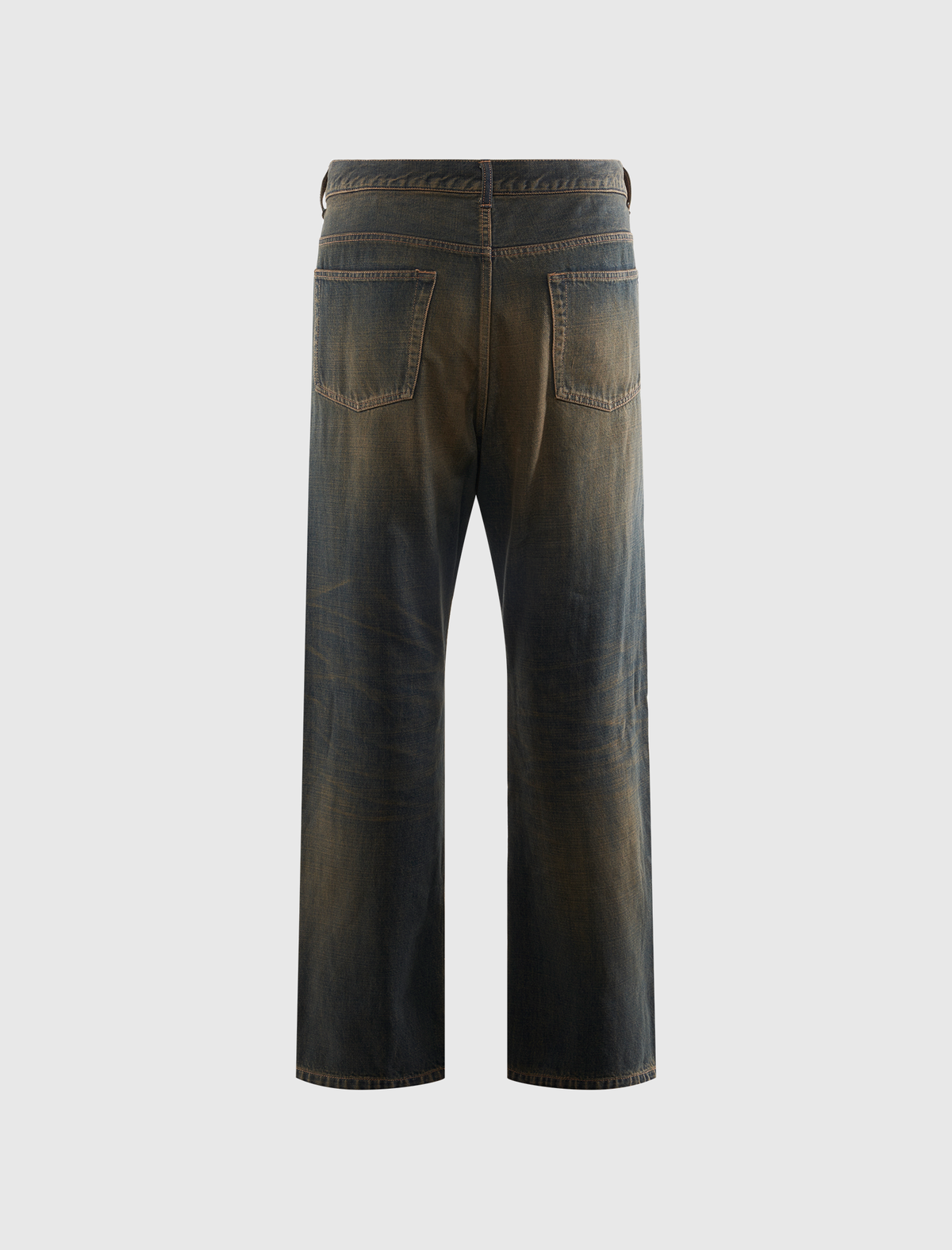 FOLDED DENIM JEANS