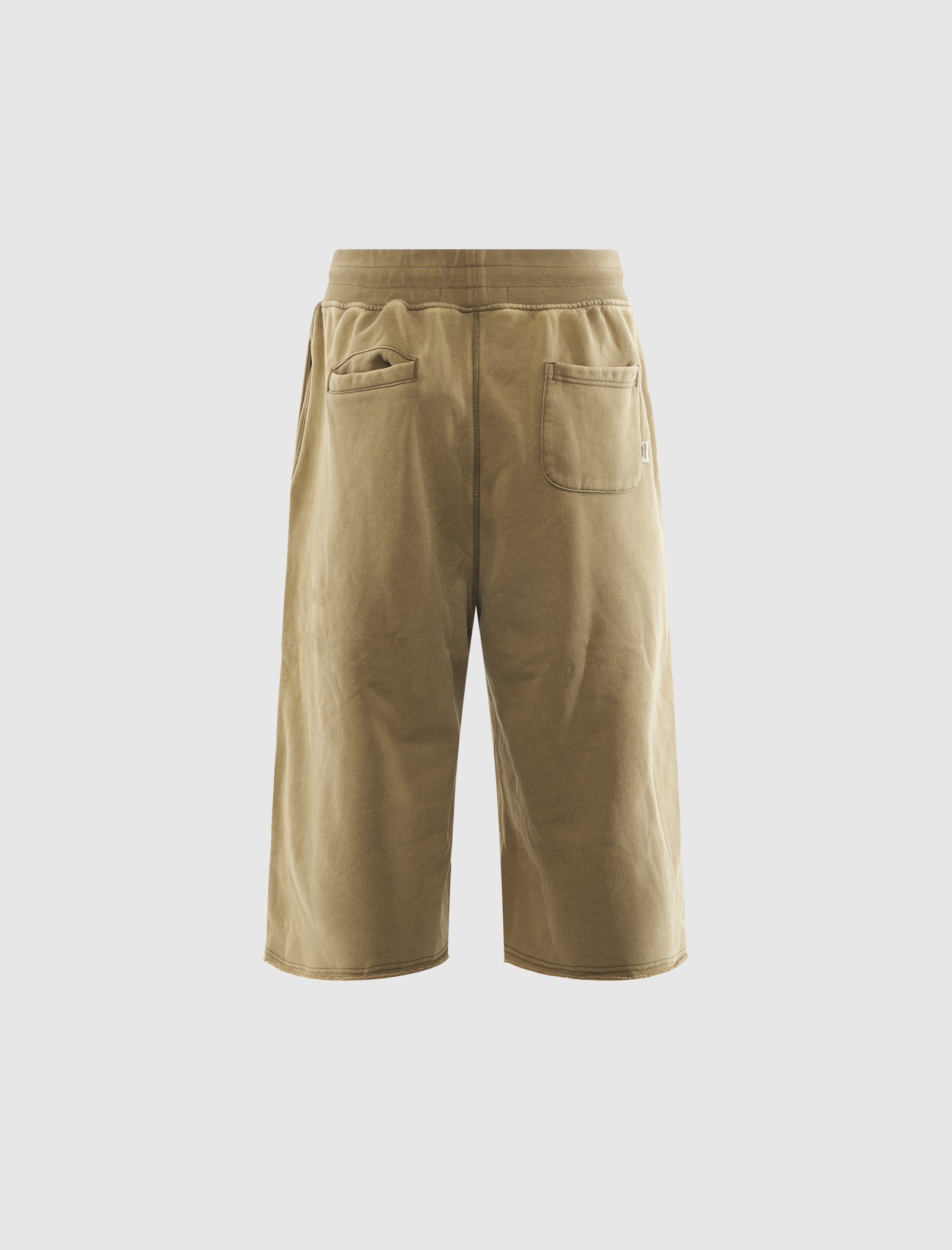 RAW HEM SWEAT CAPRI