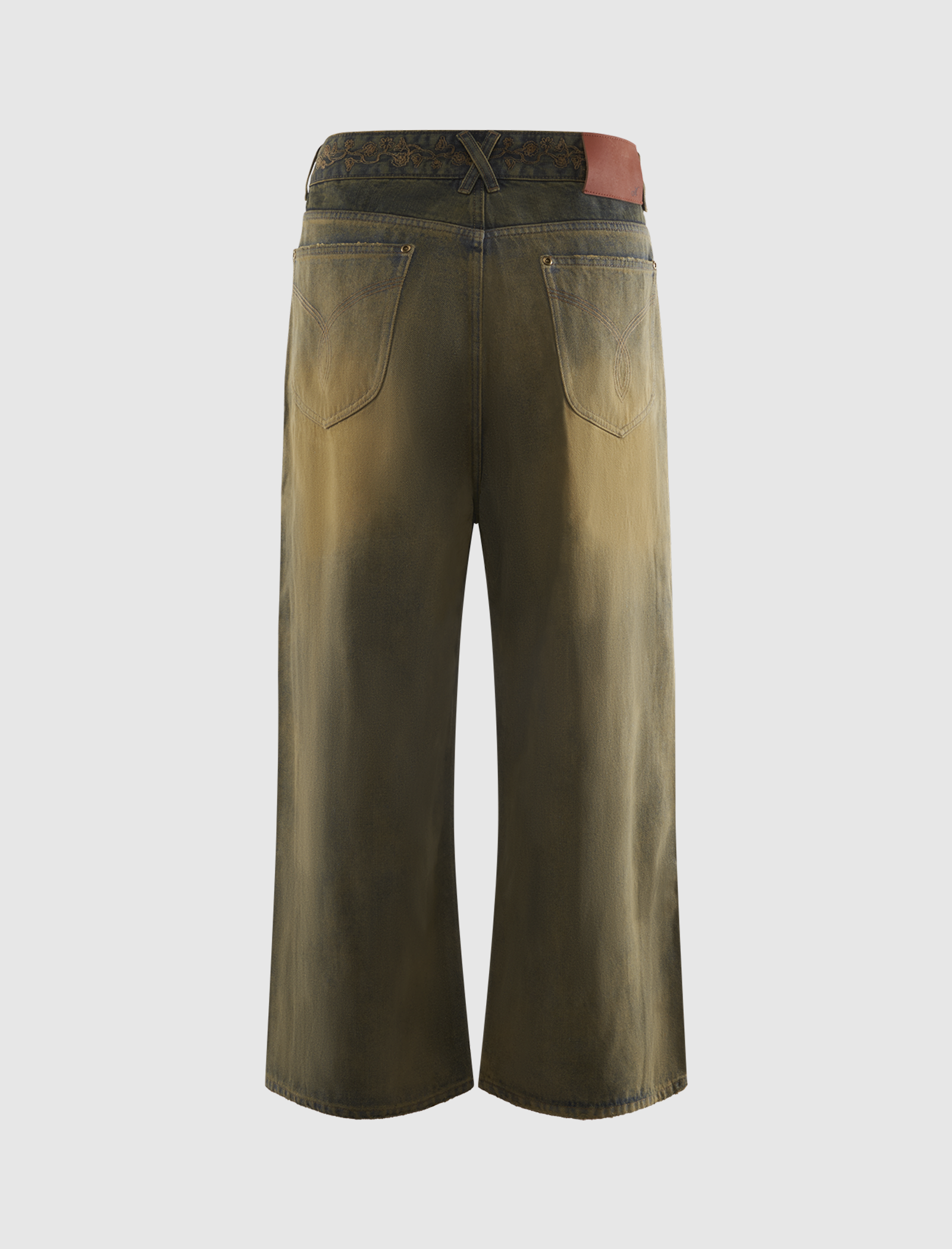 WAXED TWO-TONE DENIM