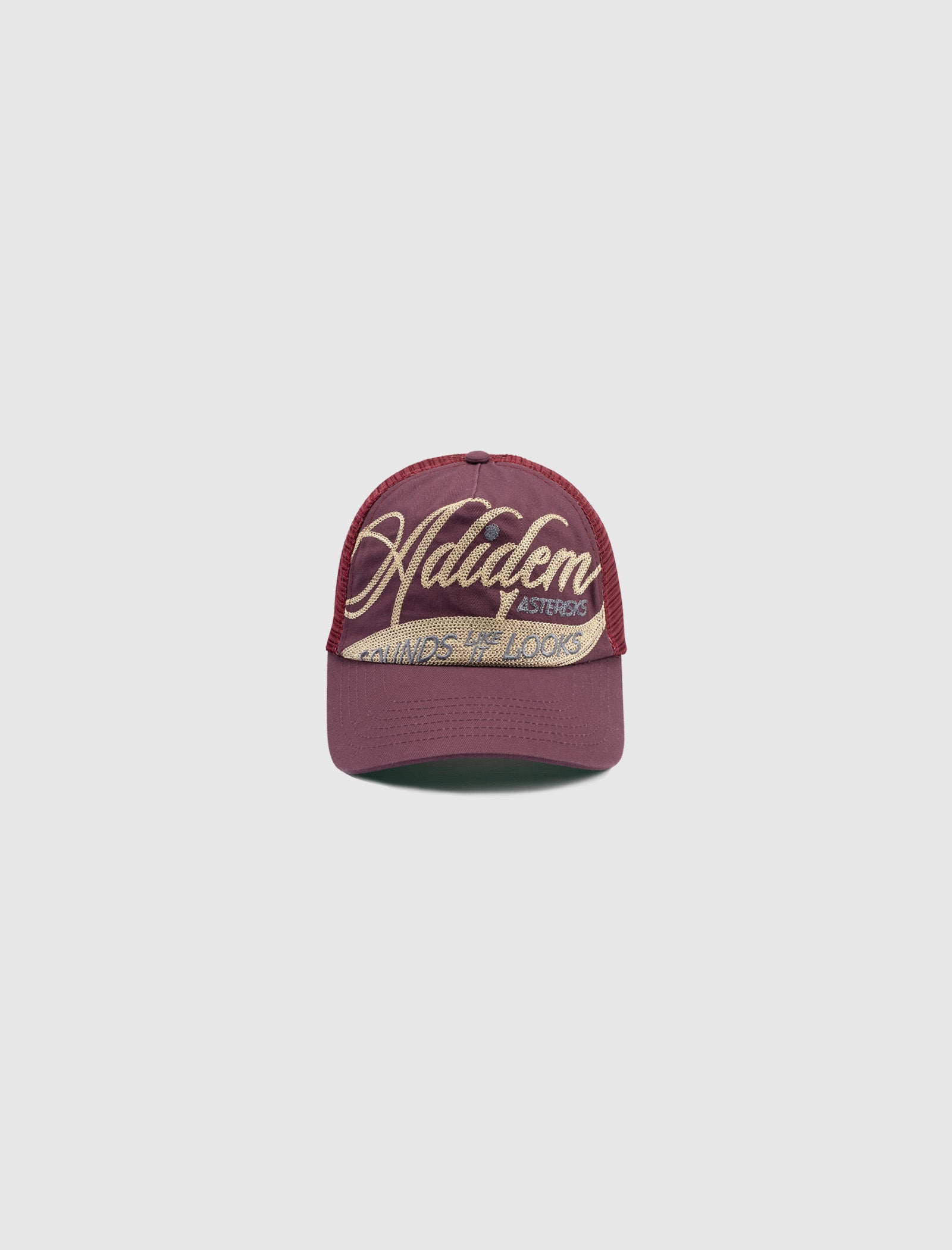 CURSIVE TRUCKER HAT