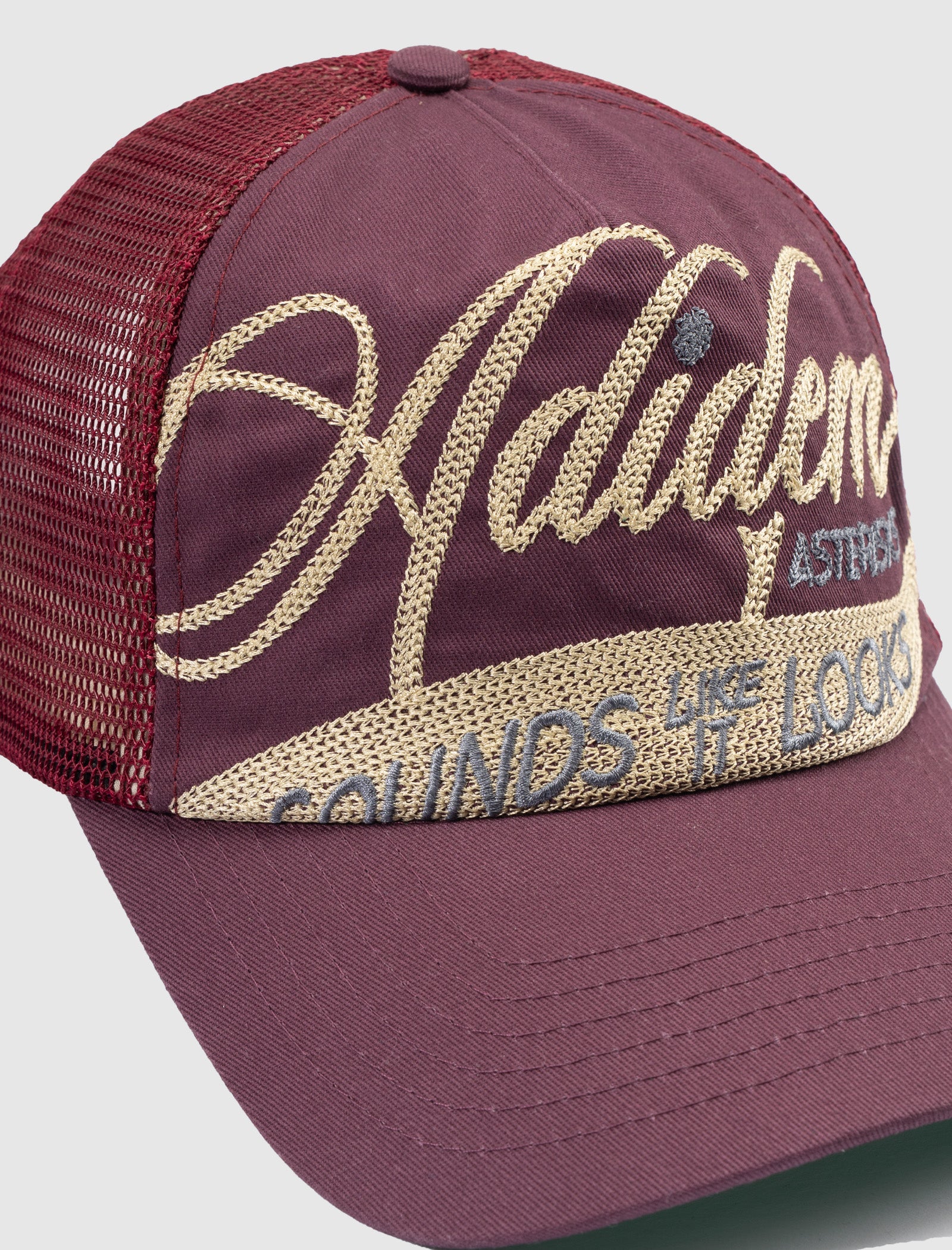 CURSIVE TRUCKER HAT