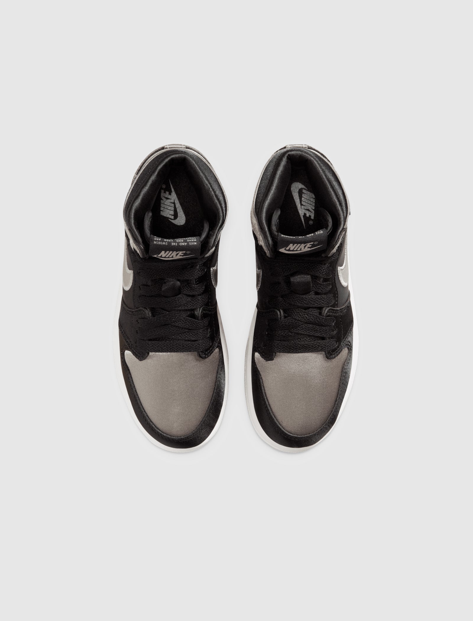 AIR JORDAN 1 RETRO HIGH "BLACK/ MEDIUM GREY/ WHITE" PS