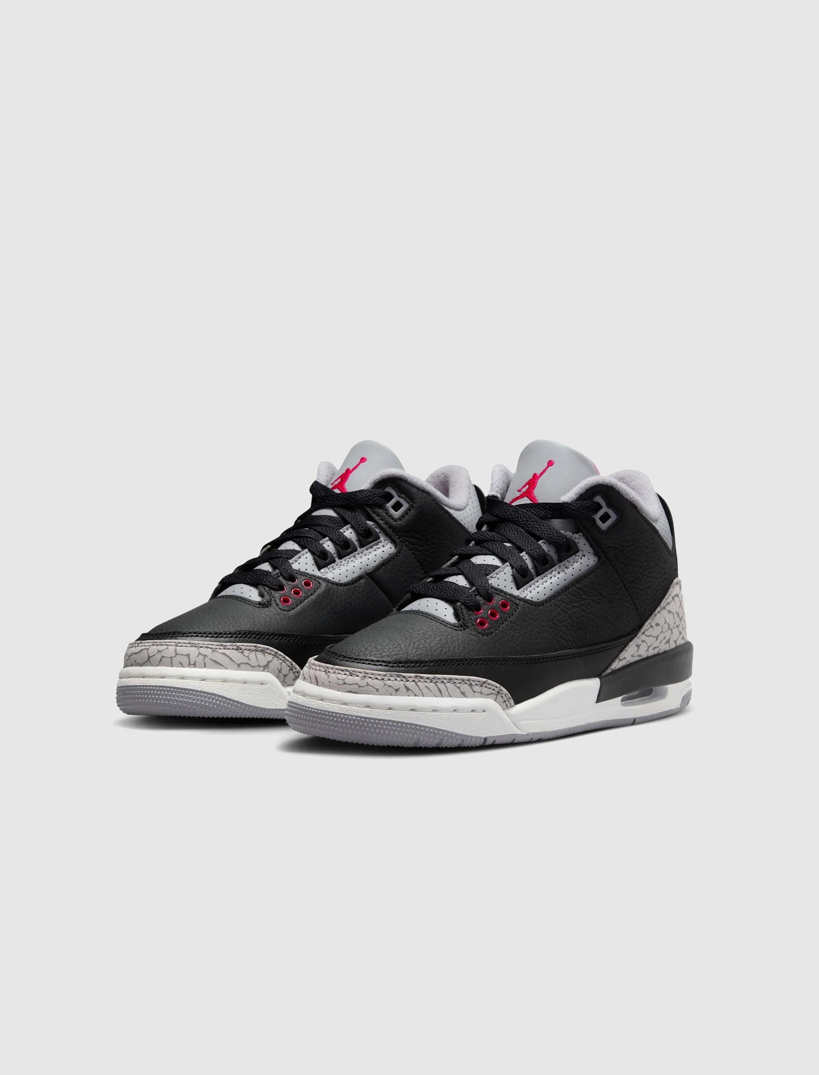 AIR JORDAN 3 RETRO "BLACK CEMENT" GS