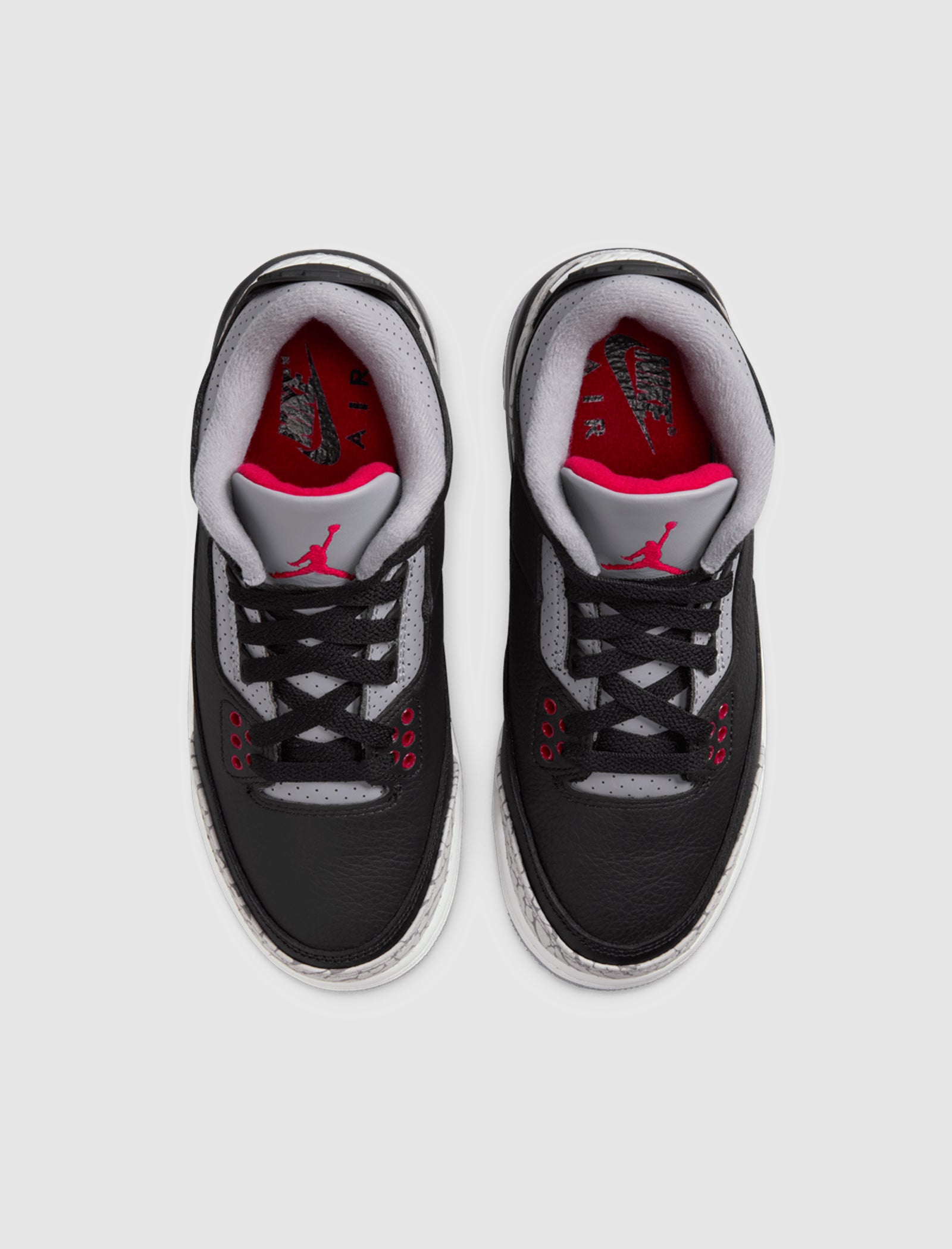 AIR JORDAN 3 RETRO "BLACK CEMENT" GS