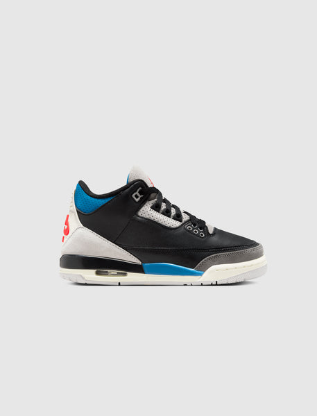 air jordan 3 blue black