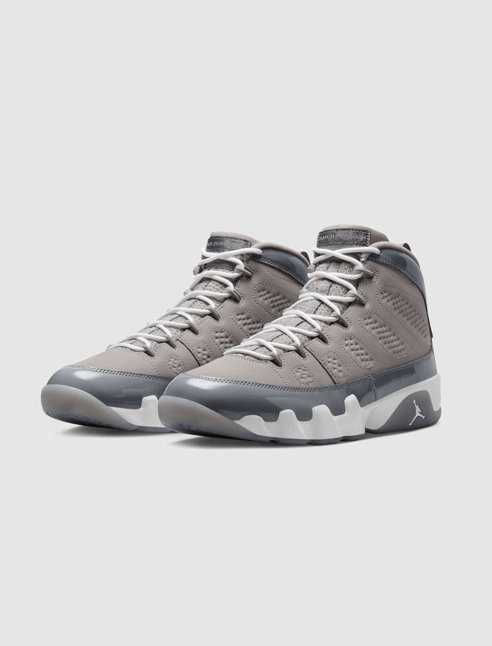 AIR JORDAN 9 RETRO "MEDIUM GREY/COOL GREY/WHITE"