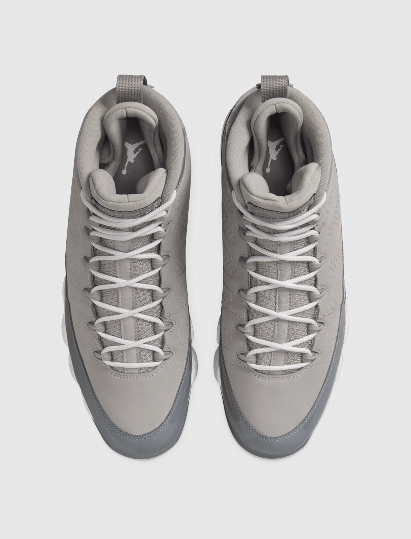 AIR JORDAN 9 RETRO "MEDIUM GREY/COOL GREY/WHITE"