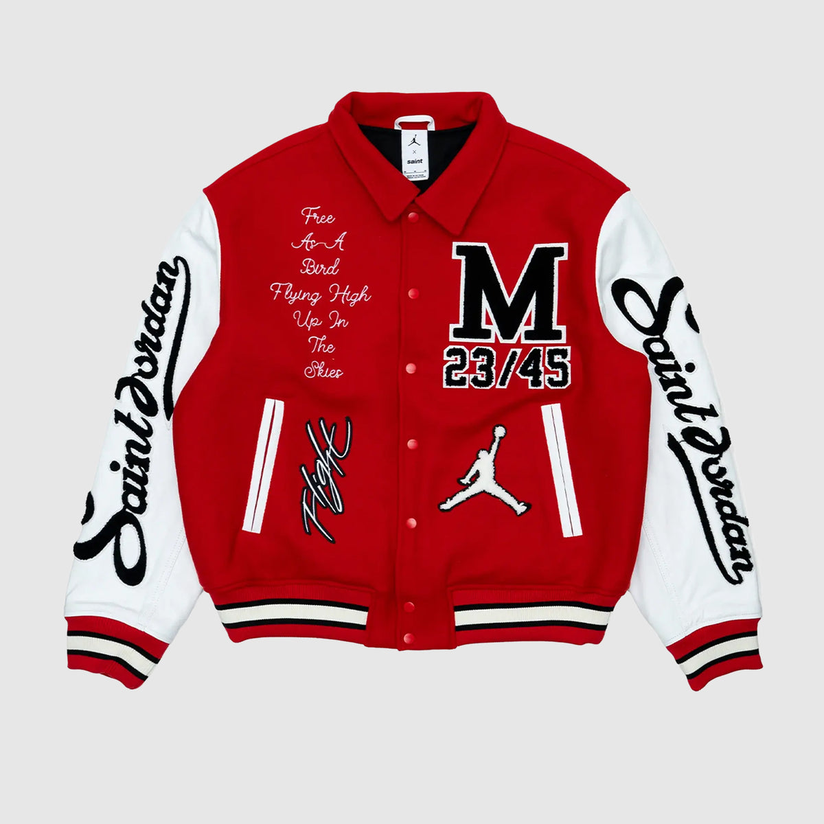JORDAN BRAND X SAINT MXXXXXX VARSITY JACKET