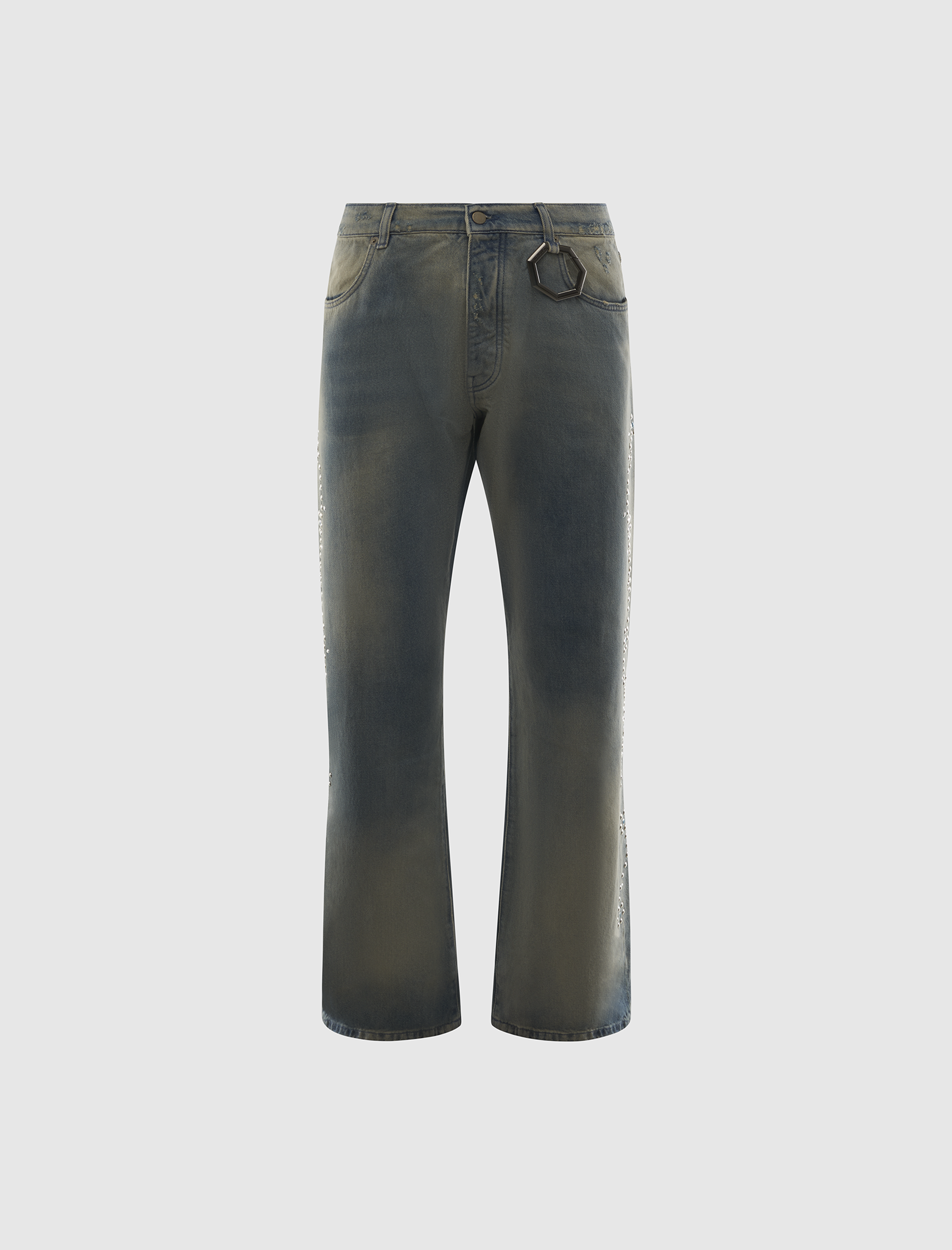 STUDIO JEANS WESTERN STUDS STRIPE