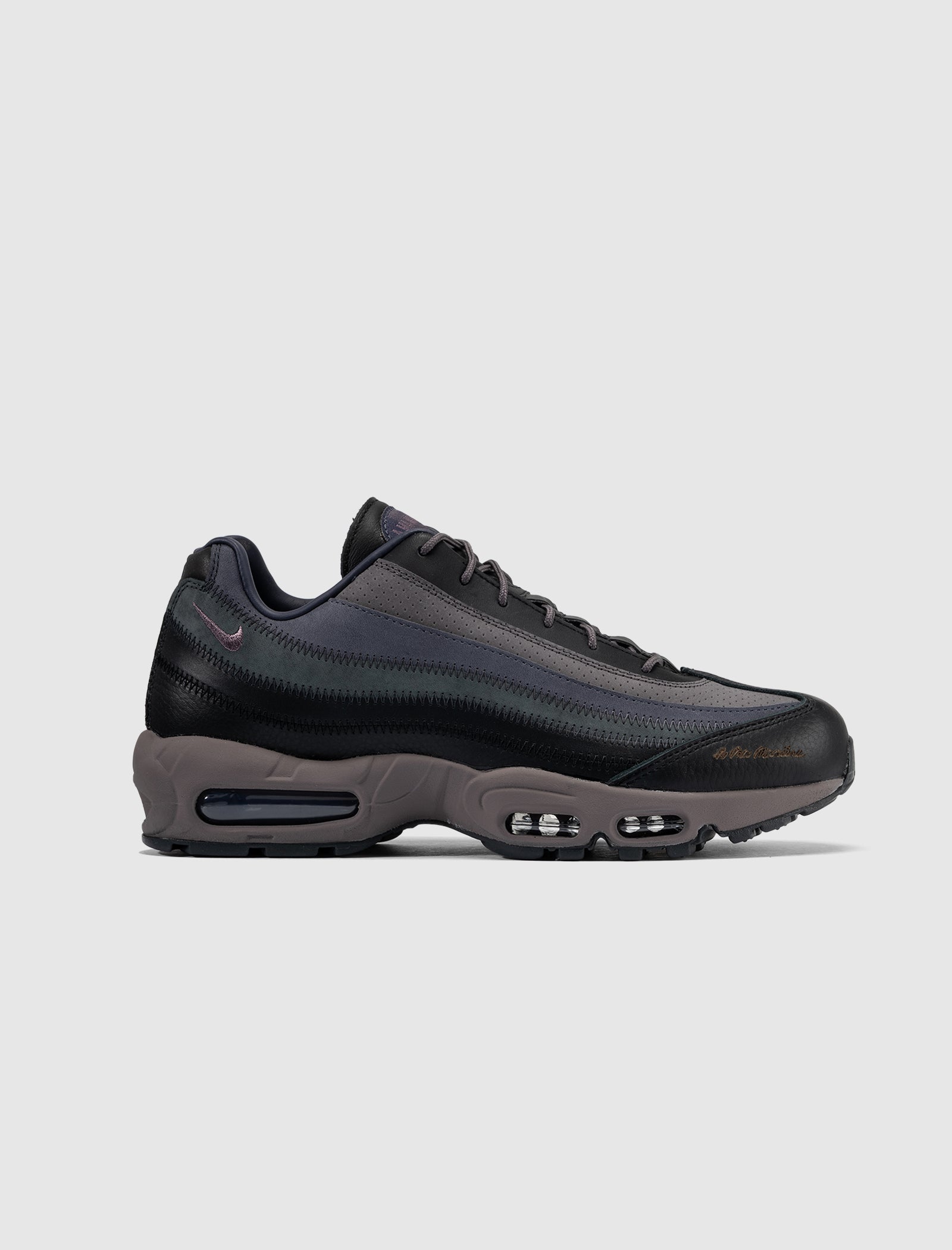 95 Black Air Max 95 Leather Sneakers A MA MANIÉRE X NIKE AIR MAX