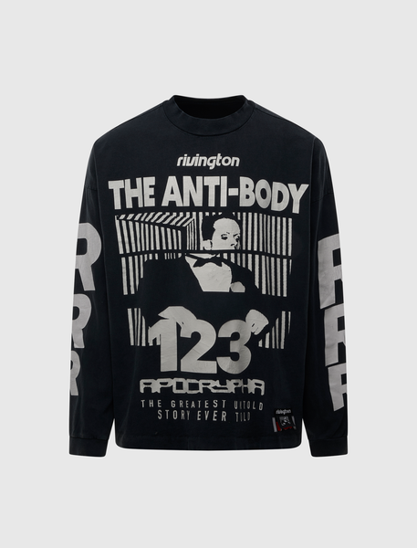 RIVINGTON THE ANTIBODY VINTAGE LONG SLEEVE TEE