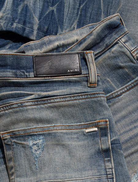 STAGGERED LOGO JEAN