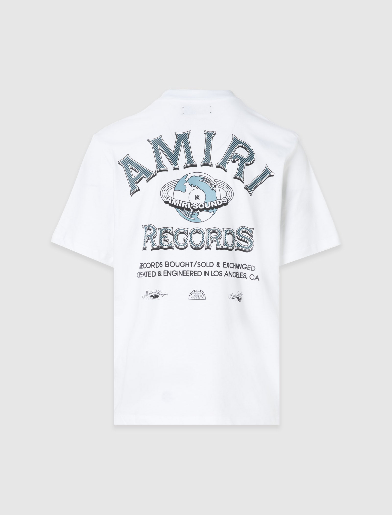 AMIRI GLOBAL RECORDS T-SHIRT