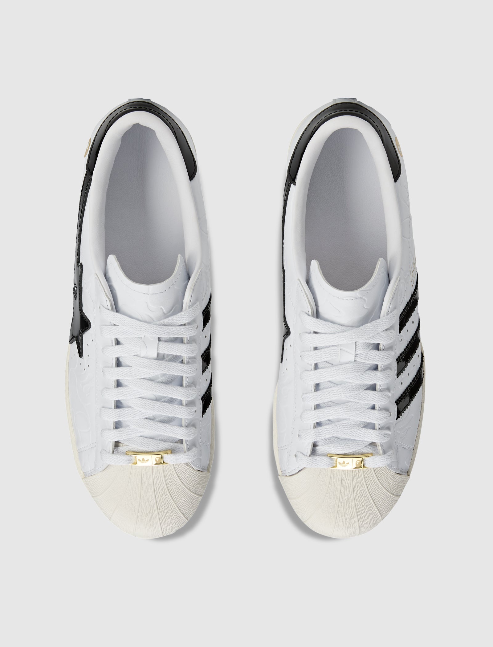BAPE SUPERSTAR "WHITE/BLACK"