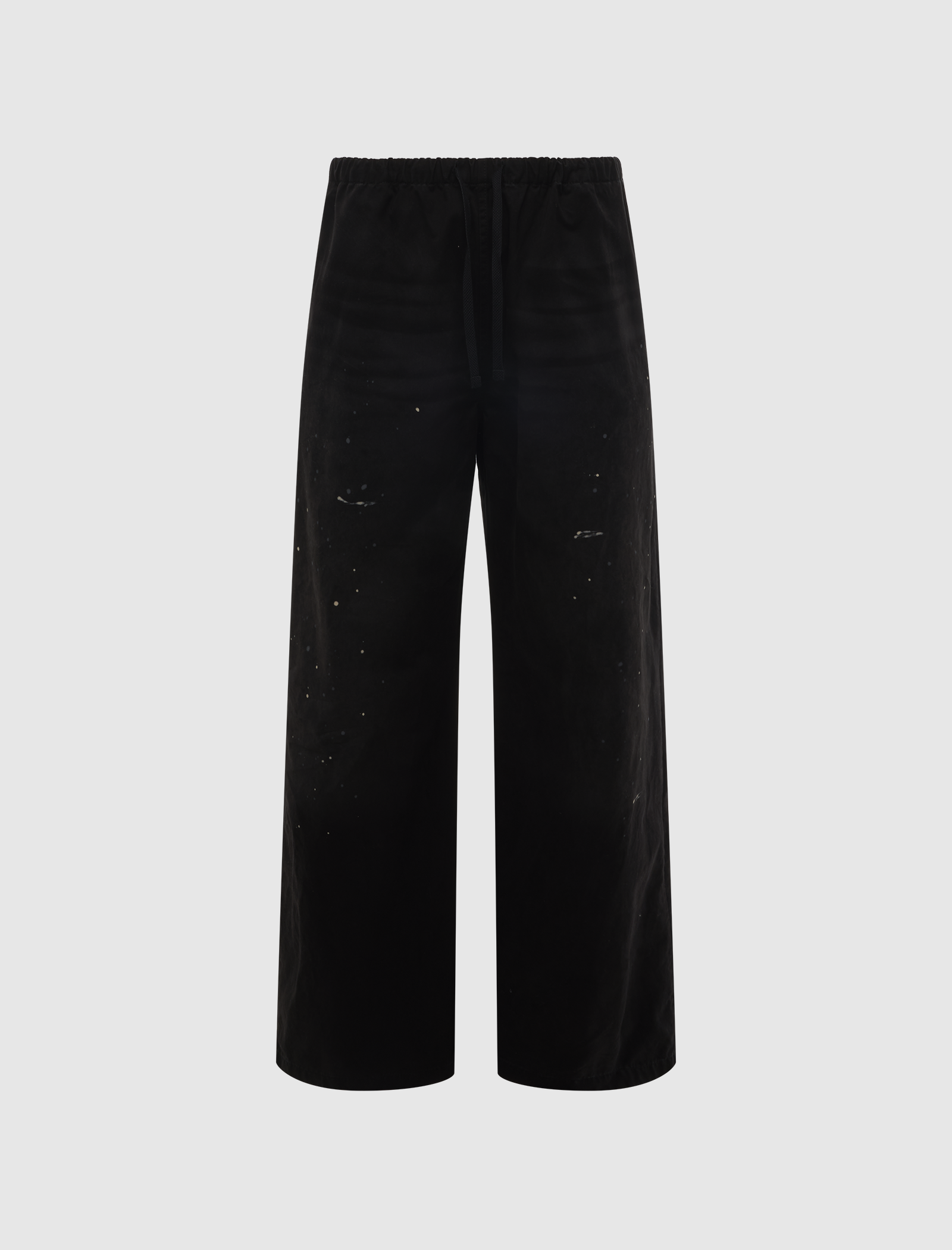 WASHED COTTON TROUSERS