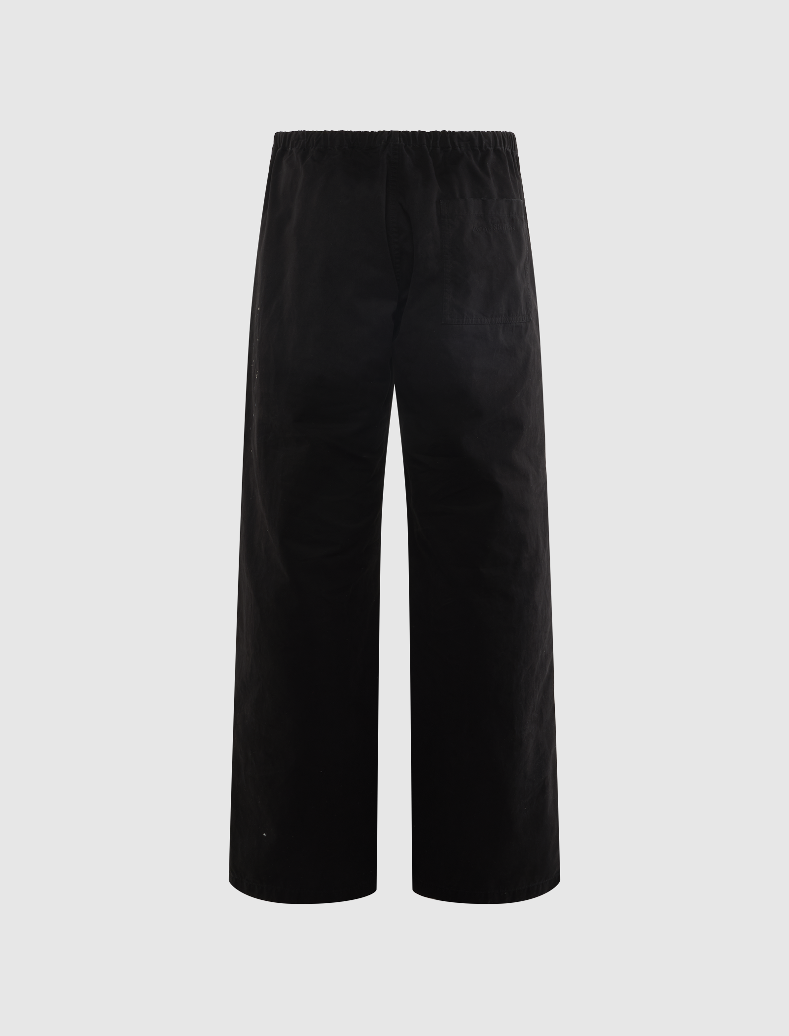 WASHED COTTON TROUSERS