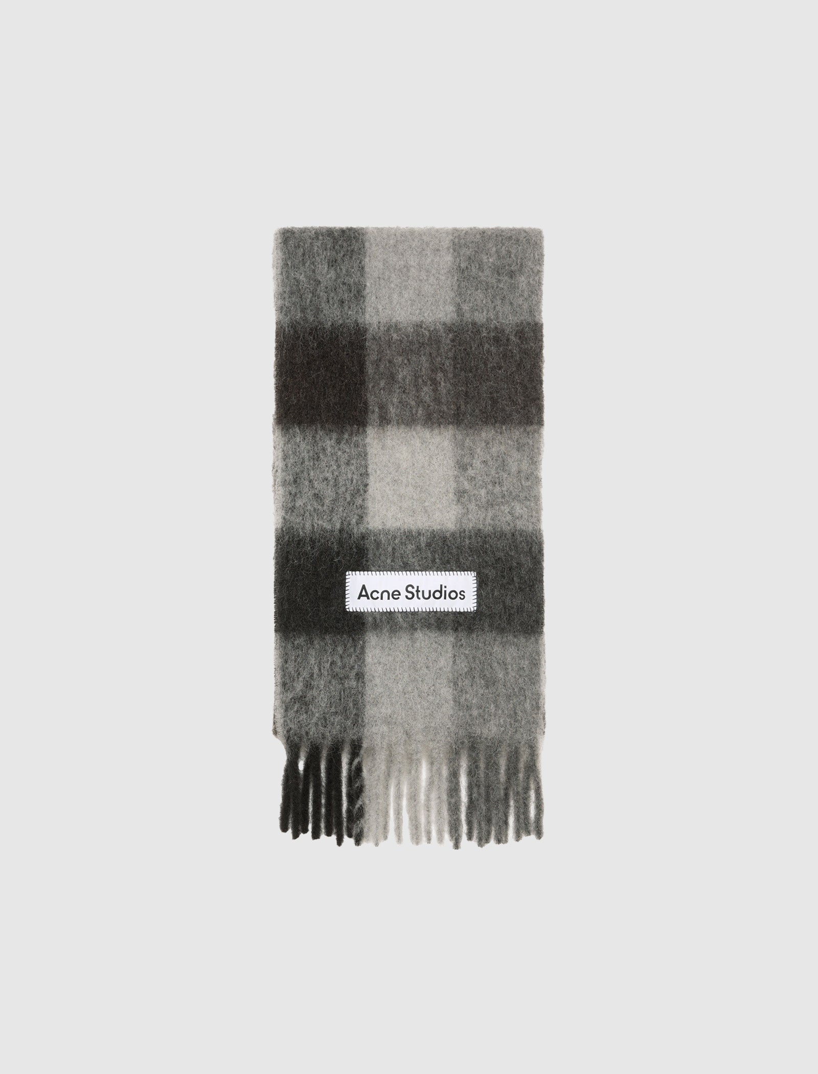 WOOL MOHAIR SCARF
