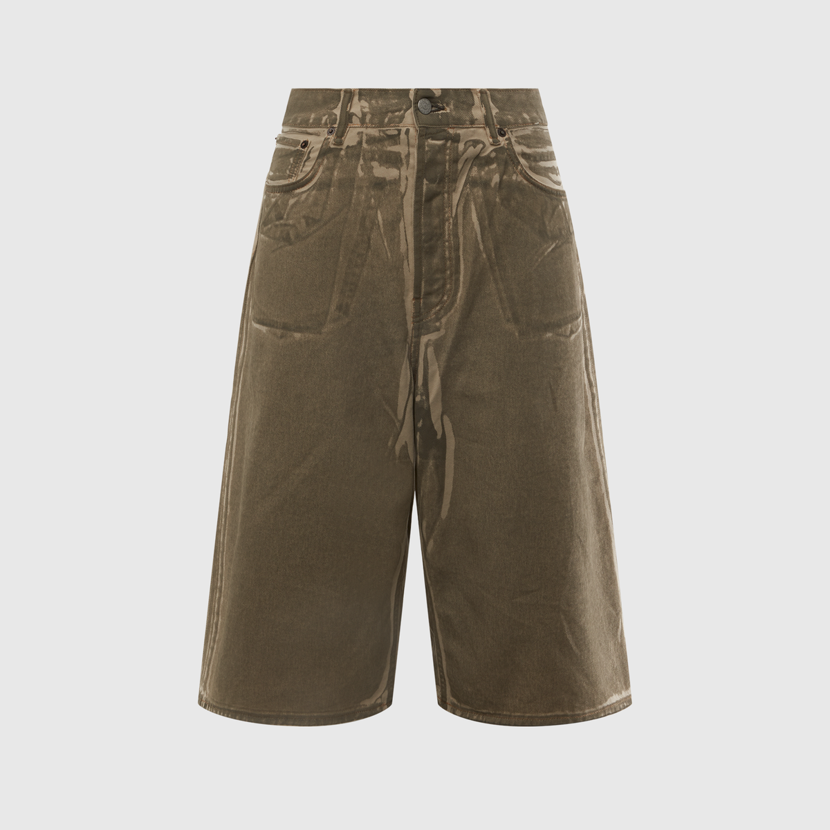 ACNE STUDIOS JUDDA U LUX OVERPRNT MIDSUMMER SHORTS