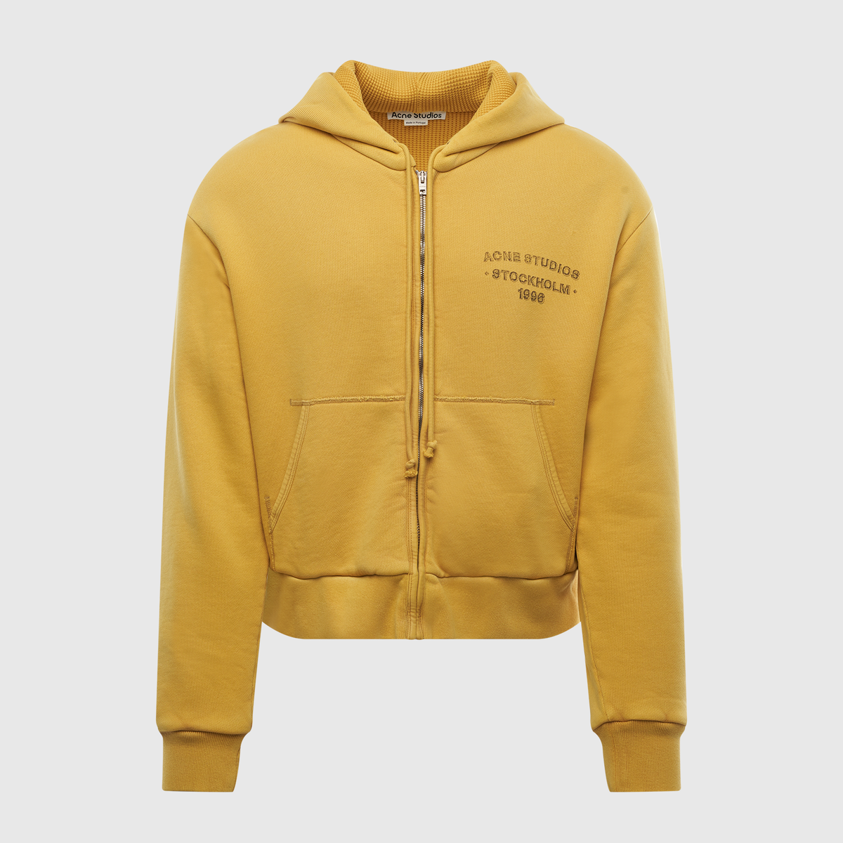 ACNE STUDIOS SPRAYED ZIP HOODIE