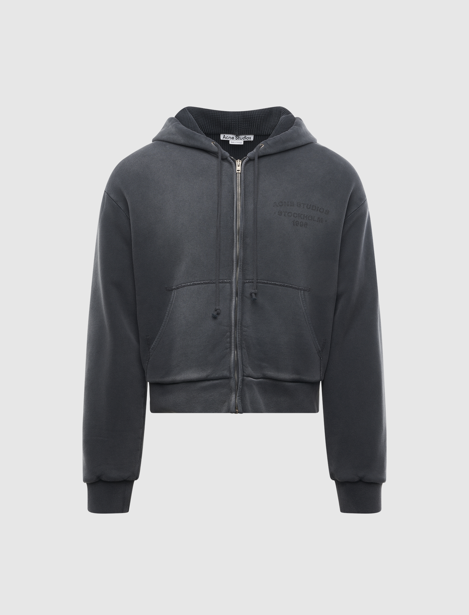 SPRAYED ZIP HOODIE