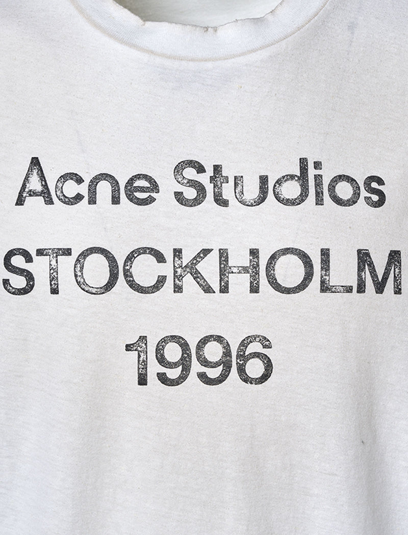 ACNE STUDIOS cotton oversized denim Long sleeve shirt FN-UX-SHIR000038 black XXS